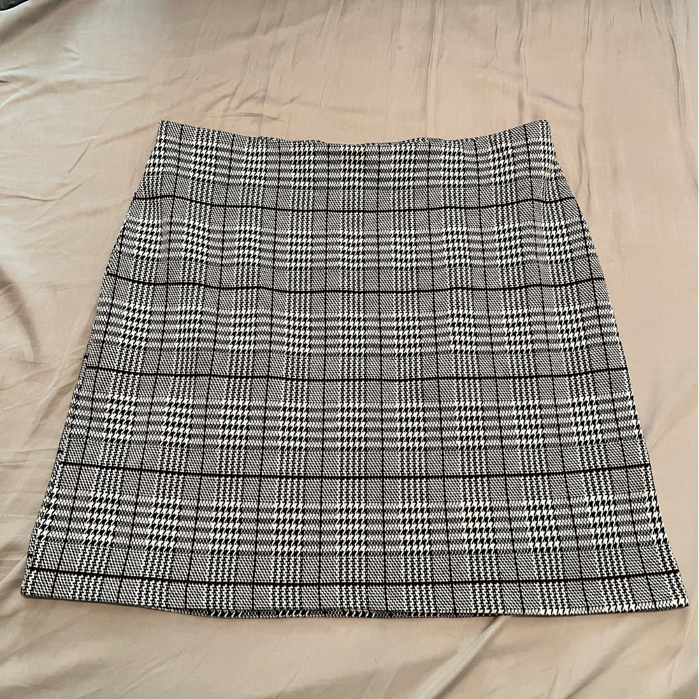 🤍Gingham Skirt